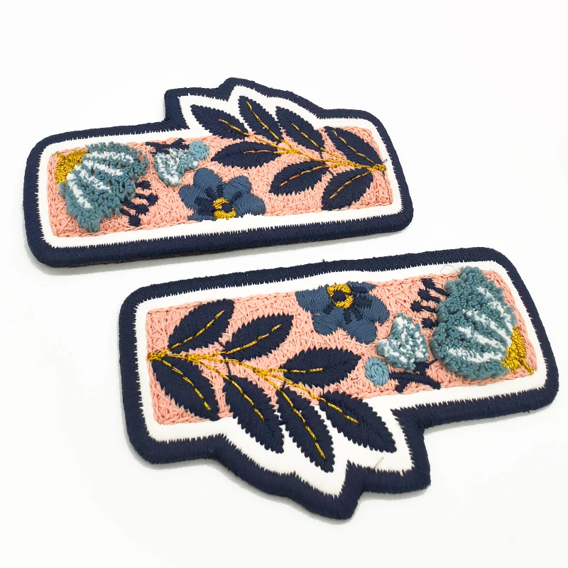 Embroidery Custom College Greek Letter Patches Custom Chenille Patch