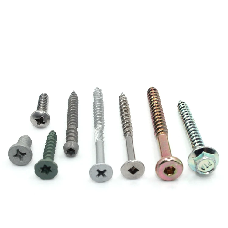 Fasteners Custom slef-tapping screw all size SS304 stainless steel SMS Sheet metal screws self tapping screws