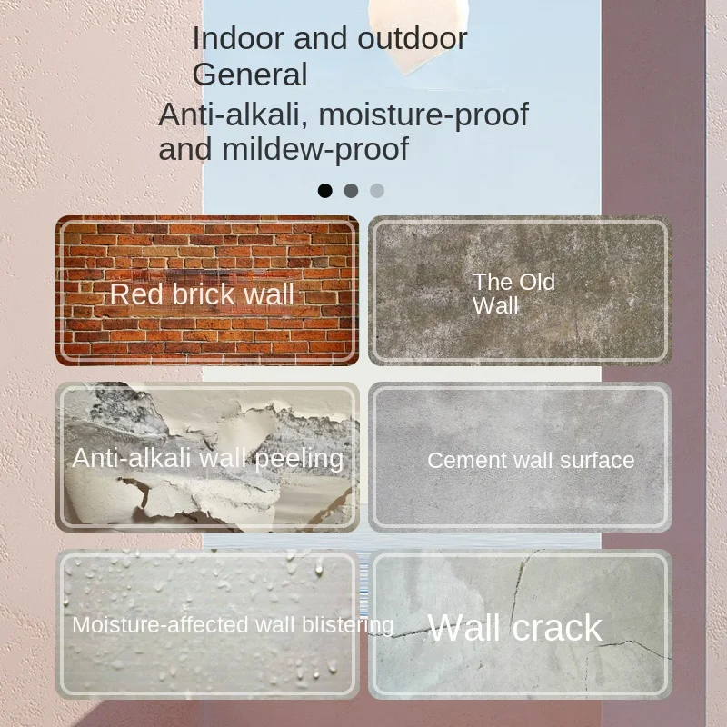Alkali Resistant Sealing Primer Emulsion Paint Waterproofing Material Indoor Household Repair Interior Exterior Walls Antifungal