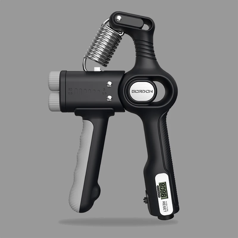 GORDON Wholesales Adjustable Finger Fitness Sports Device High Quality Hand Grip Nylon/Titanium Dioxide/PP/TPR Material