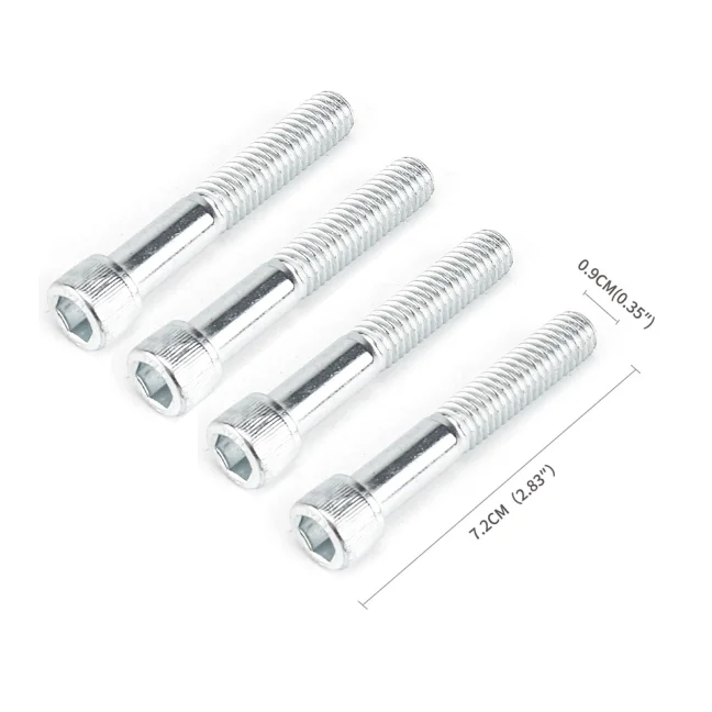 Steel Motorcycle Detachable Sissy Bar Docking Hardware Kit For Harley Softail 2003-2017