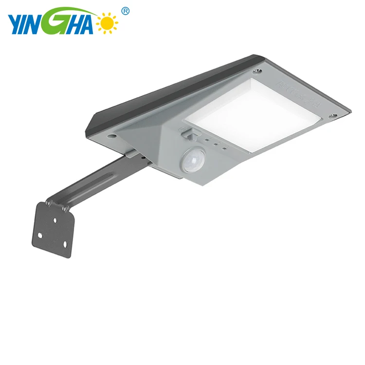 Уличная Водонепроницаемая настенная лампа на солнечной батарее с пассивным инфракрасным датчиком Ip65