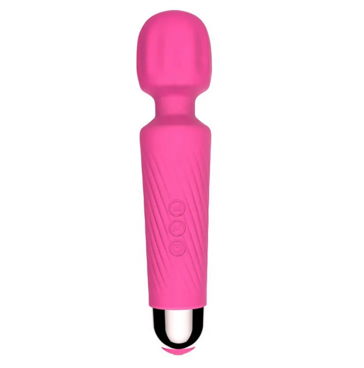Rechargeable Personal Wand Massager 20 Vibration Patterns & 8 Multi-Speed Quiet, Small, Compact & Powerful Perfect for Couples