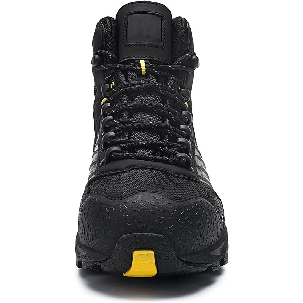 Steel Toe Boots Mens Outdoor Work Boots Safety Working Shoes Indestructible Industrial Construction Footwear