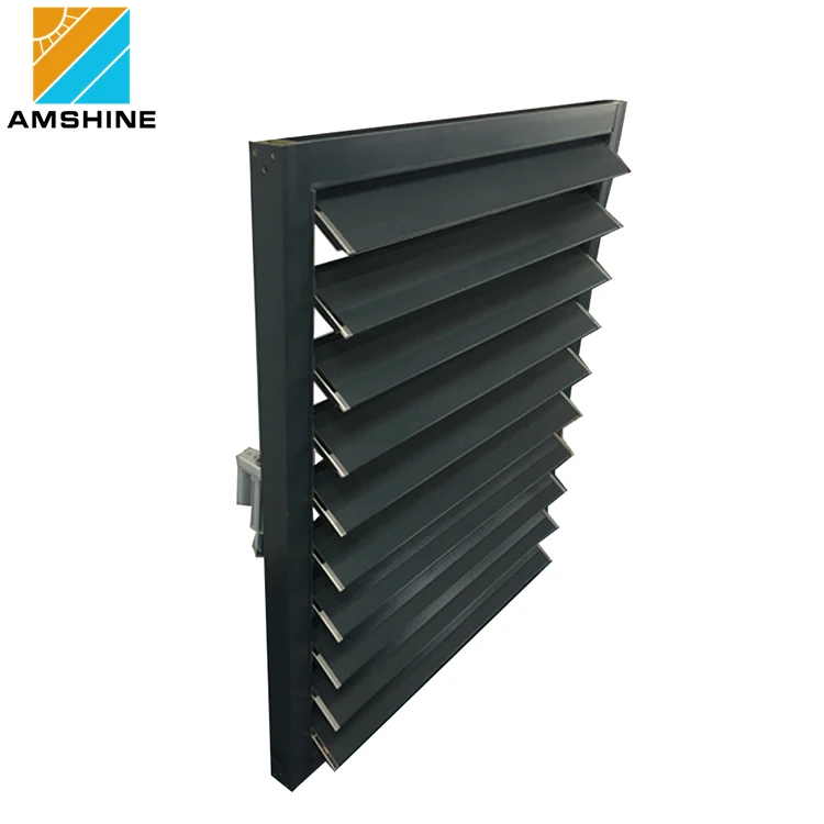 Aluminium windows movable waterproof louver interior wall louvers panel