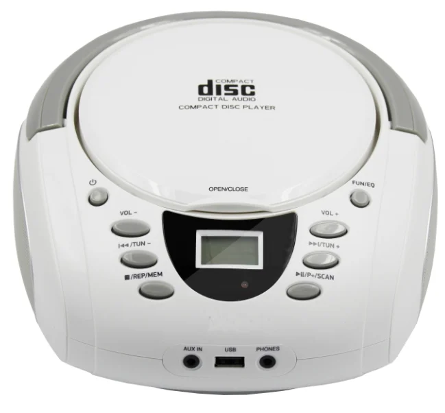 Portable player with CD/FM/USB/MP3/LCD screen/DAB/audio input with flash CD Boombox LP-D01