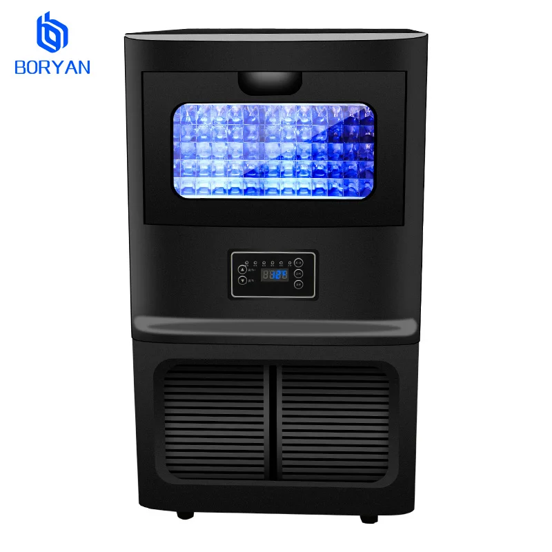 Automatic Commercial Ice Maker For Coffee Bar Cube Ice Maker
