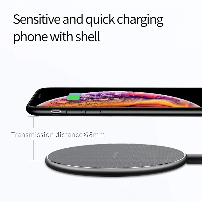 
2020 Hot High Quality 5V 2A Qi Wireless Charging Station Does Wireless Charging Charger Faster For Mobile Phone Charger Wireless 