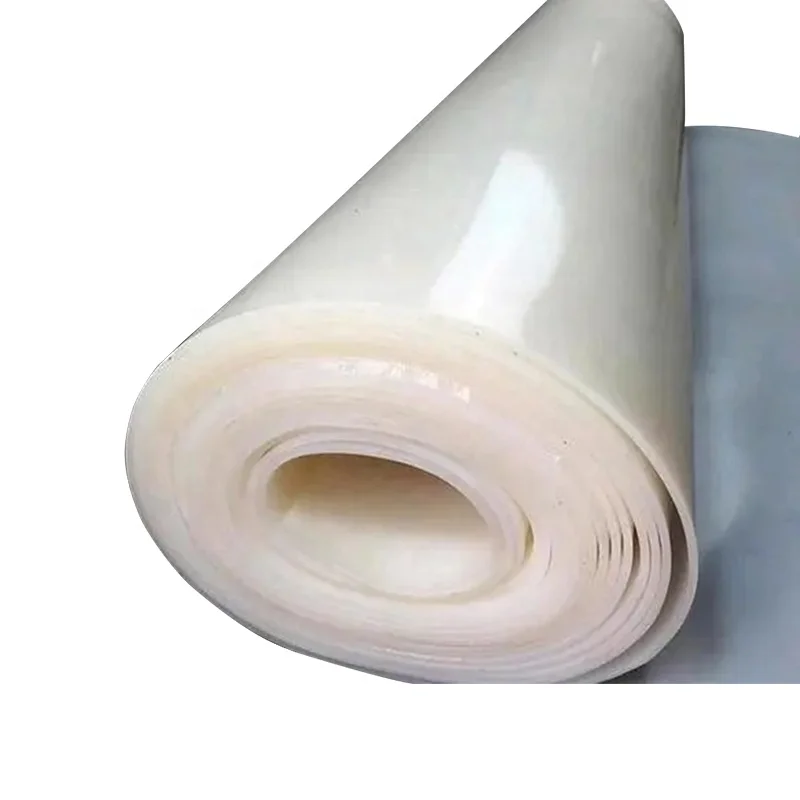 Customized High Temperature Resistance White Silicone Rubber Sheet