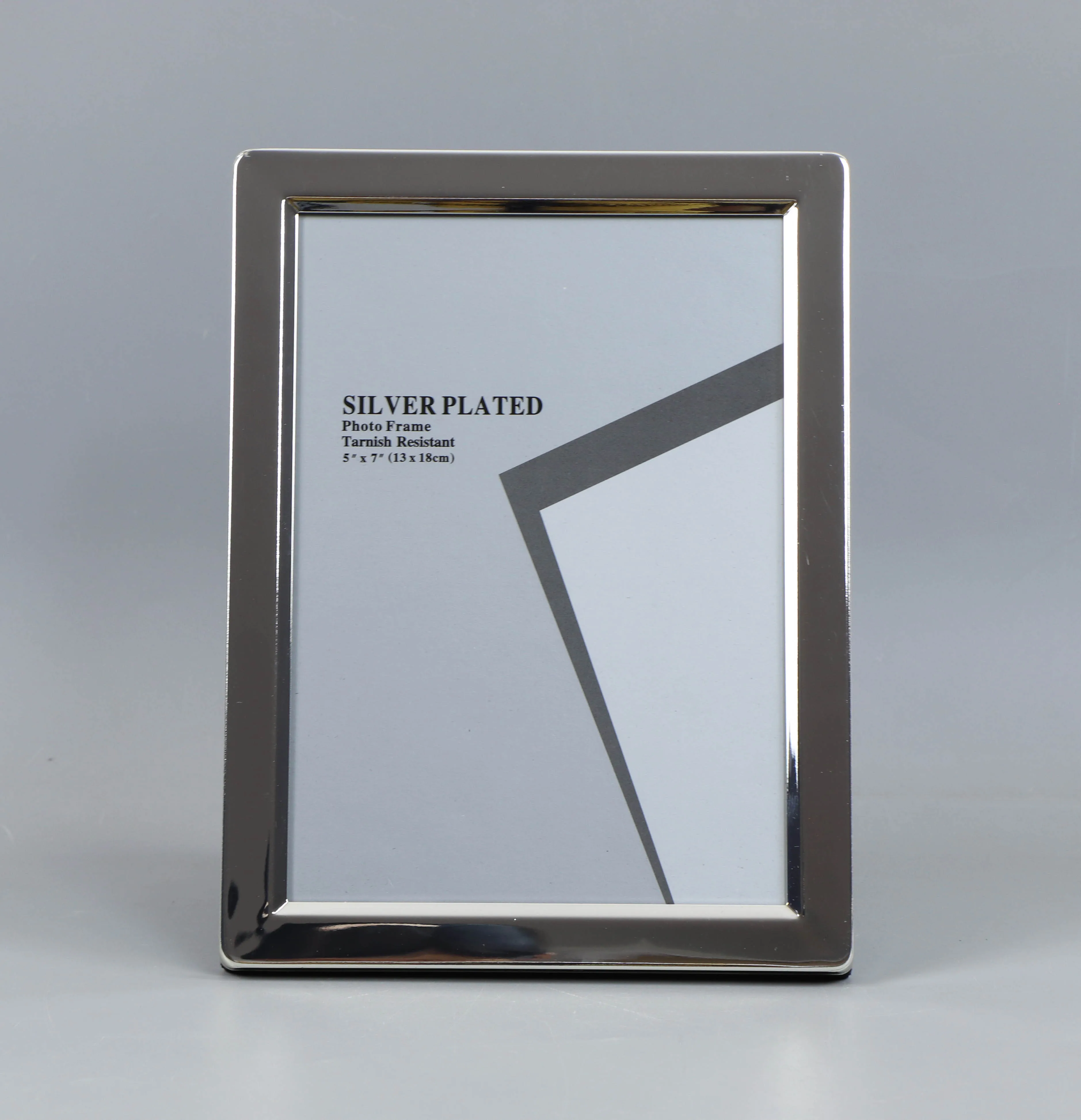 Посеребренная металлическая фоторамка, популярная Серебряная фоторамка shniy 2020, настольное искусство 5x7 дюймов
