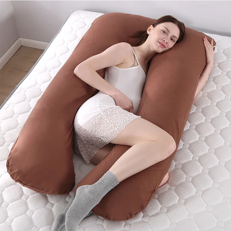 High quality Pure Cotton Maternity Pillow side sleeping and waist protection pillow Super pregnancy woman pillow