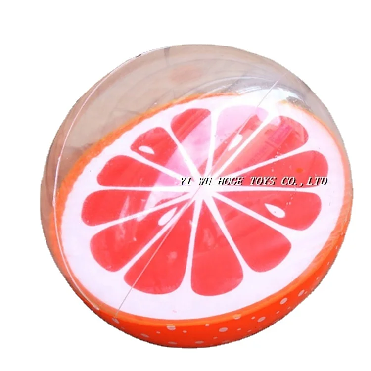 Top quality 6 P PVC watermelon inflatable beach ball for the vacation