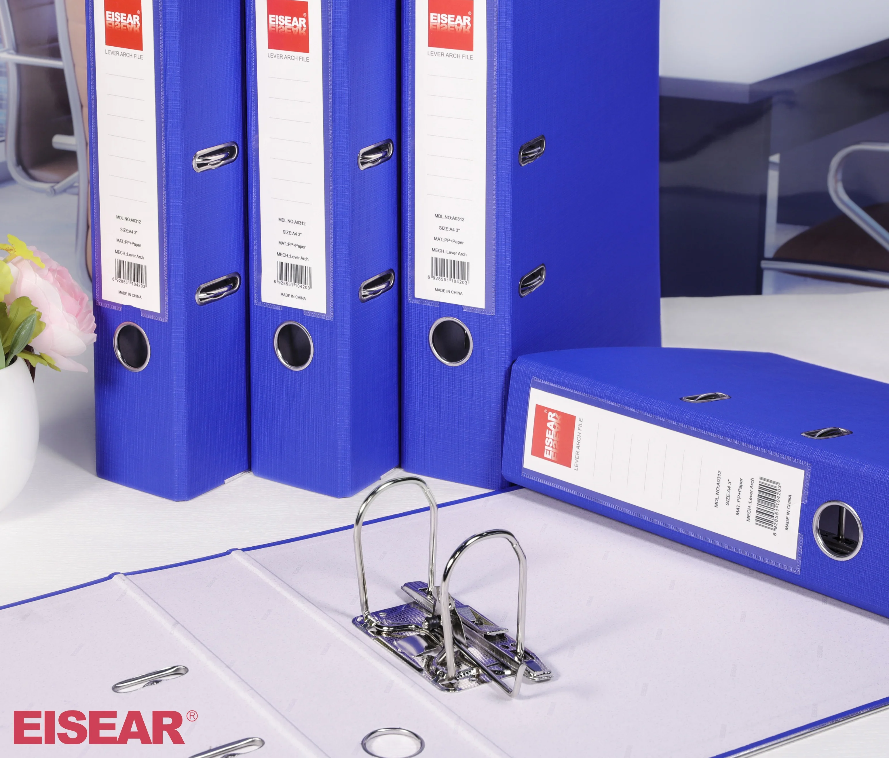 One side green pp Heavy duty cardboard Easy to use Slide-in mechanism PP one side Folders Files Case folder Wholesaler