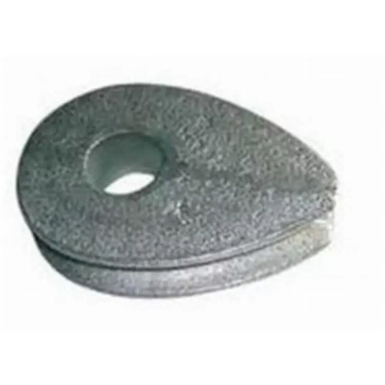 
Chinese Suppliers DIN3091 Wire Rope Thimble Heavy Duty Wire Rope Thimble 