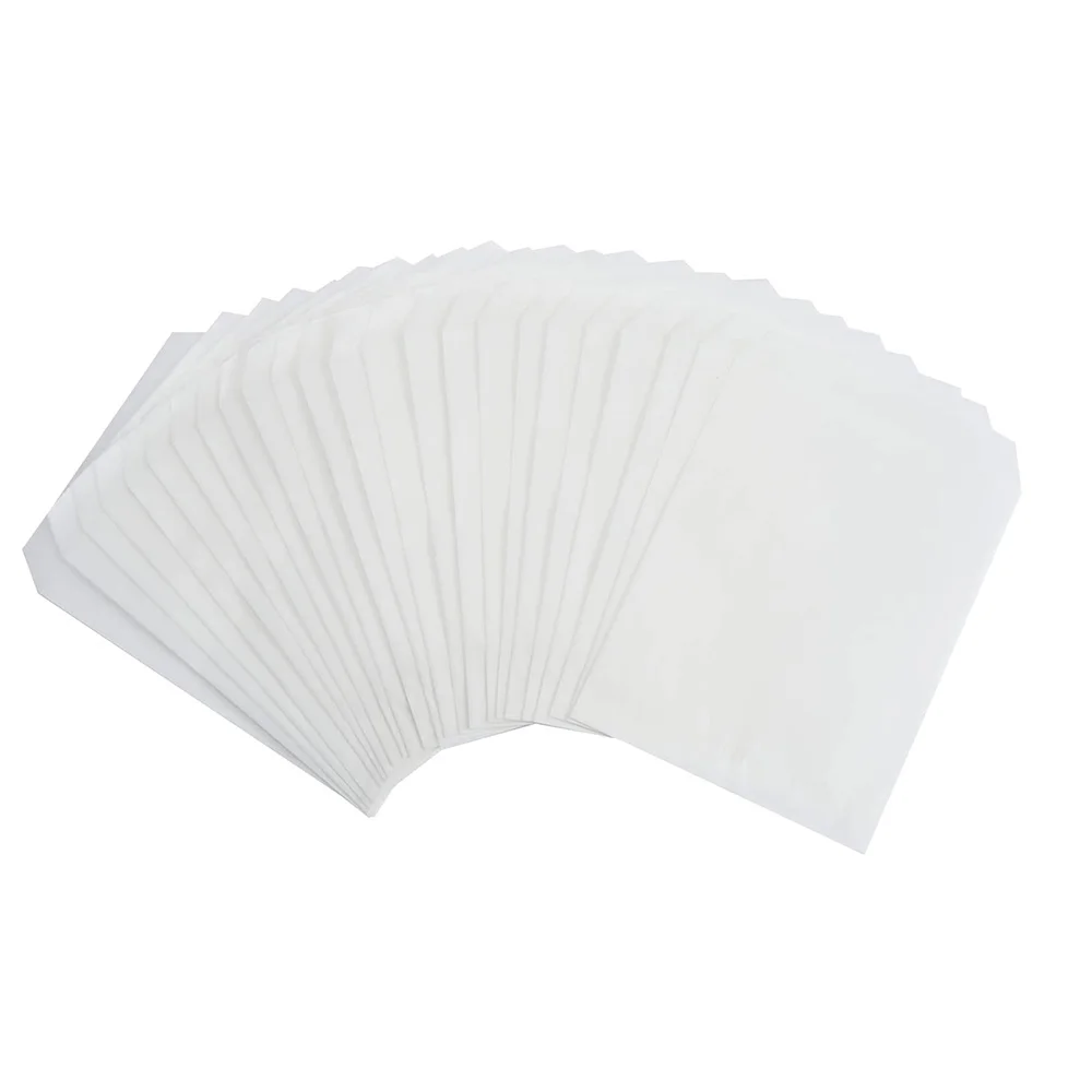 Wholesale 3x5 4x6 5x7 6x8 Inch 100 Pack Semi-transparent Small Flat Paper Bags Glassine Waxed Bags For Party Favor