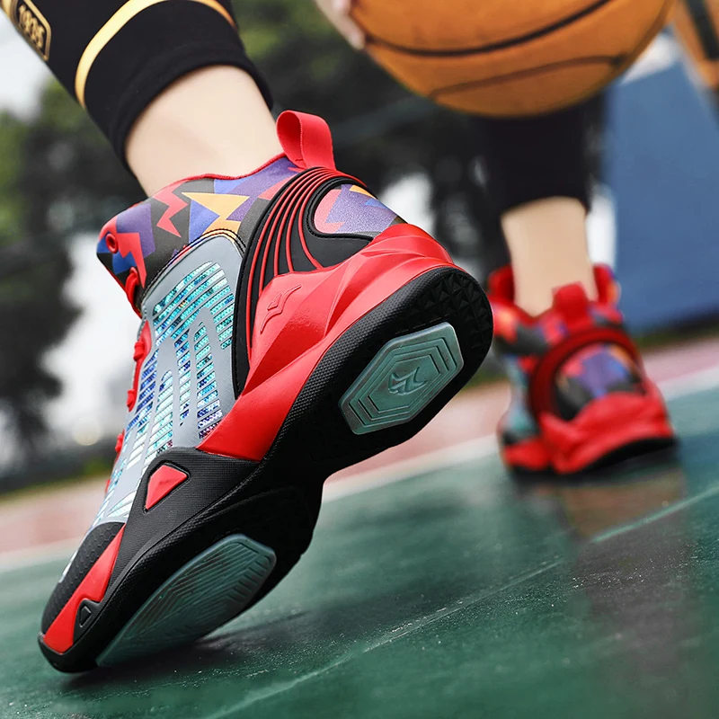 Профессиональная баскетбольная обувь zapatillas de deporte для мужчин амортизирующая мужская спортивная удобные баскетбольные