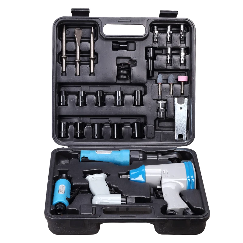 
1/2 air impact wrench spare parts and tools pneumatic Air Tool Kit accessories kit For Repair Car Vehicle 