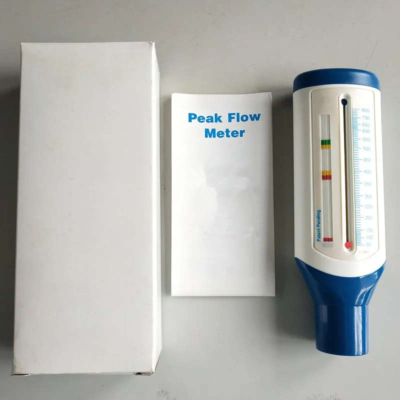 portable electronic spirometer medical peak flow meter for