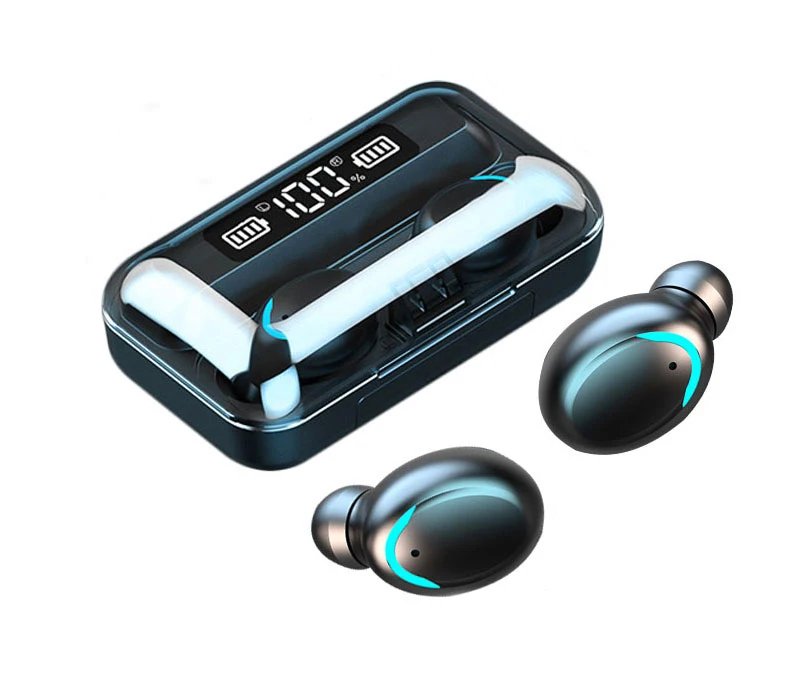 f9-5c tws In Ear earphones Led Display Hifi stereo with 2000mah power bank BT 5.0 IPX7 Tws f9-5 Wireless Earbuds f9 earbuds