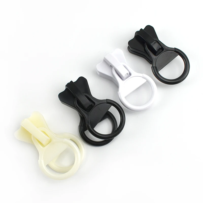 Deepeel ZT107 20# Bag Plastic Zippers Puller Coat Backpack Luggage Sewing Accessories Replacement Resin Zipper Sliders