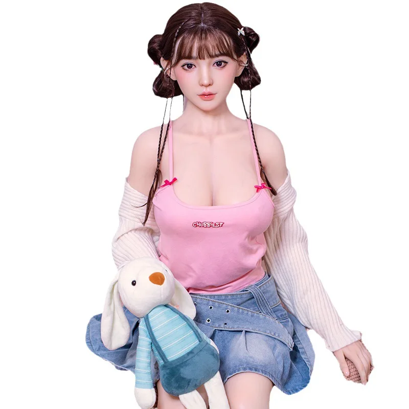Hot sale Inflatable plump big boobs silicone skeleton lifelike doll sex for man realistic vaginal oral soft ass sex doll 165cm