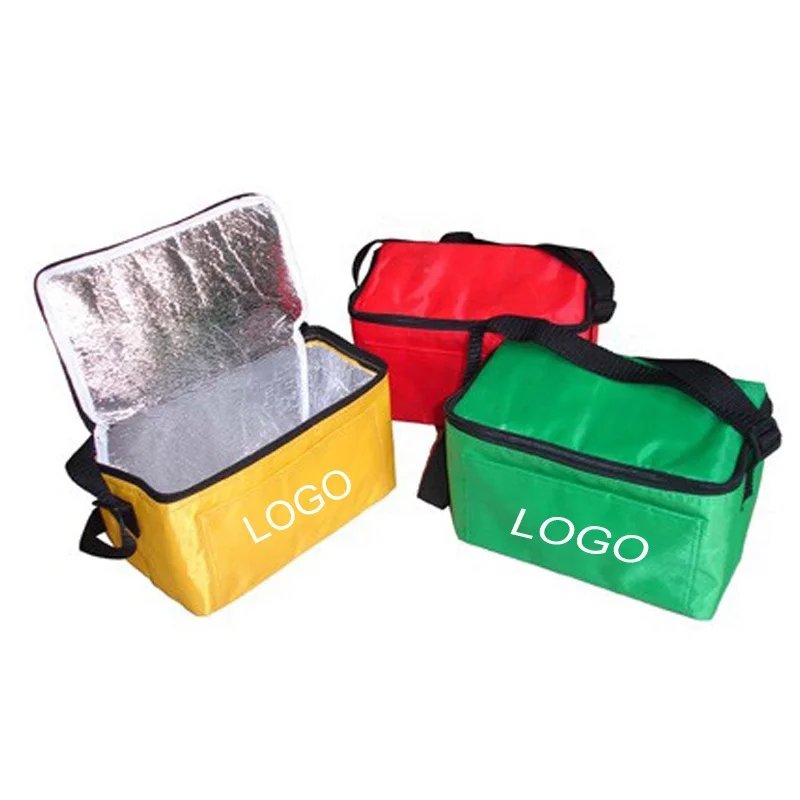 fresh vegetable meat delivery thermal insulation fabric for cooler bags 420D PVC large thermal lunch cooler insulated tote bag