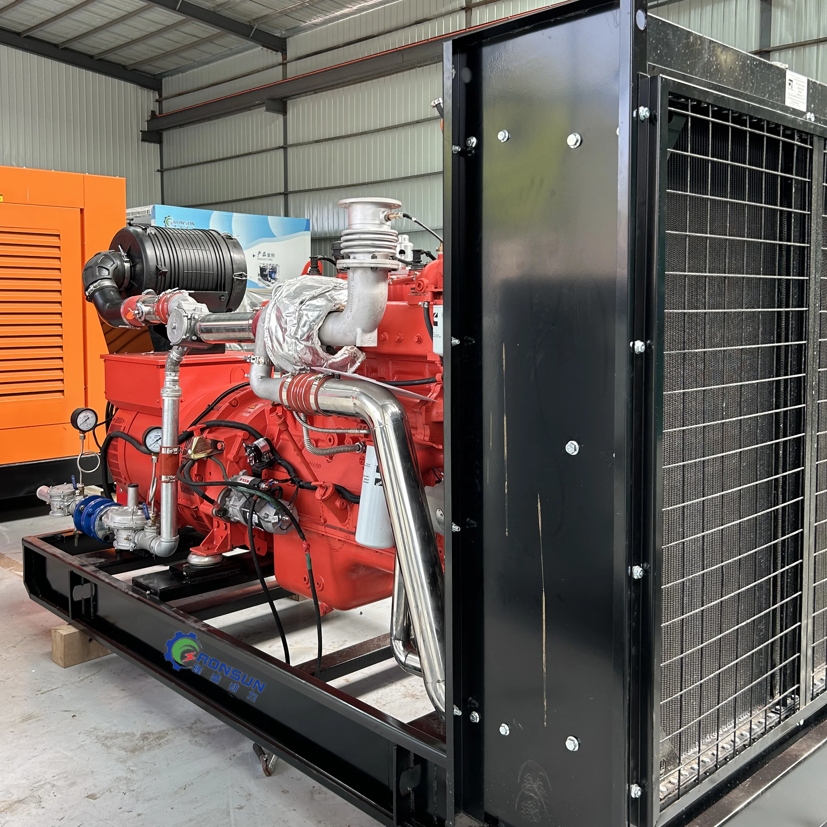 Factory price high power 200kw natural gas generator turbine generator 250kVA with cummins engine