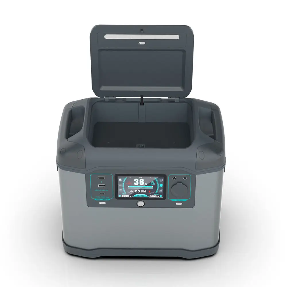 1500W Dc Ac Powerstation Car Charging Mobile Battery Household Emergency Appliance Power Station