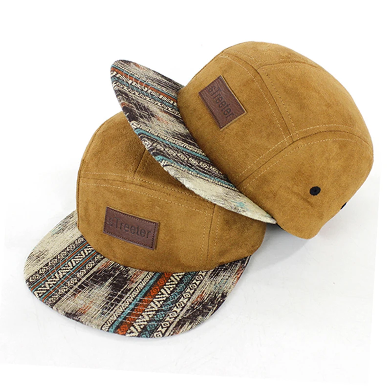 Cheap Price Custom Your Logo 5 Panel Camper Caps/Hats