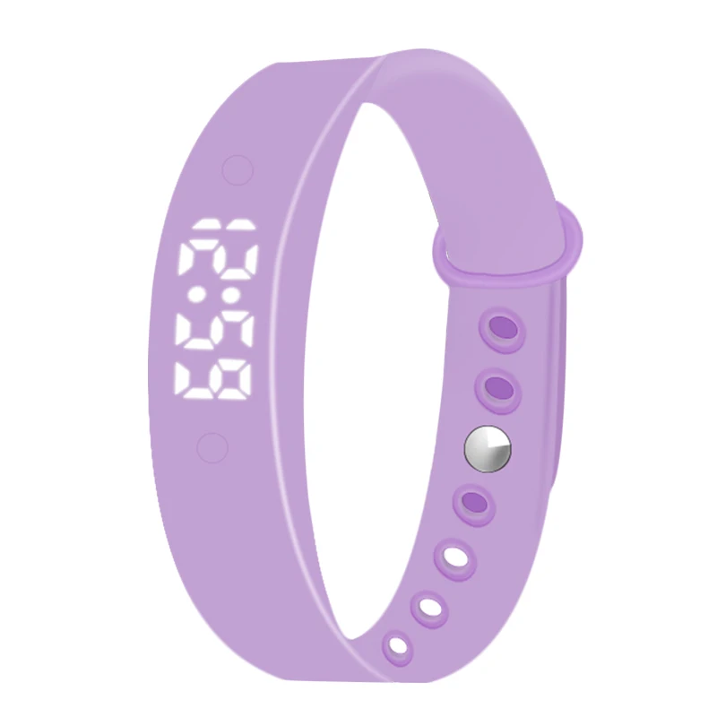 Rechargeable 15 Vibrating Alarm Watch Silent Vibration Shake Wake Medication Reminder