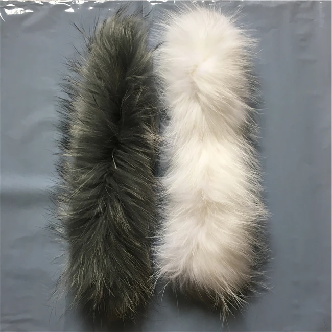 15-16cm Real Fur Raccoon Pom poms