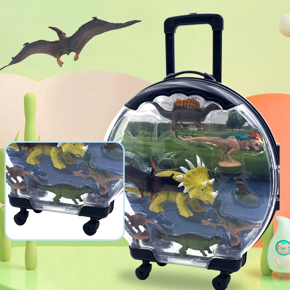 2024 New Arrival Animals Dinosaurs Dinosaur Toy Small PVC Animal Toy Gift Sets anime collectibles educational toys for kids