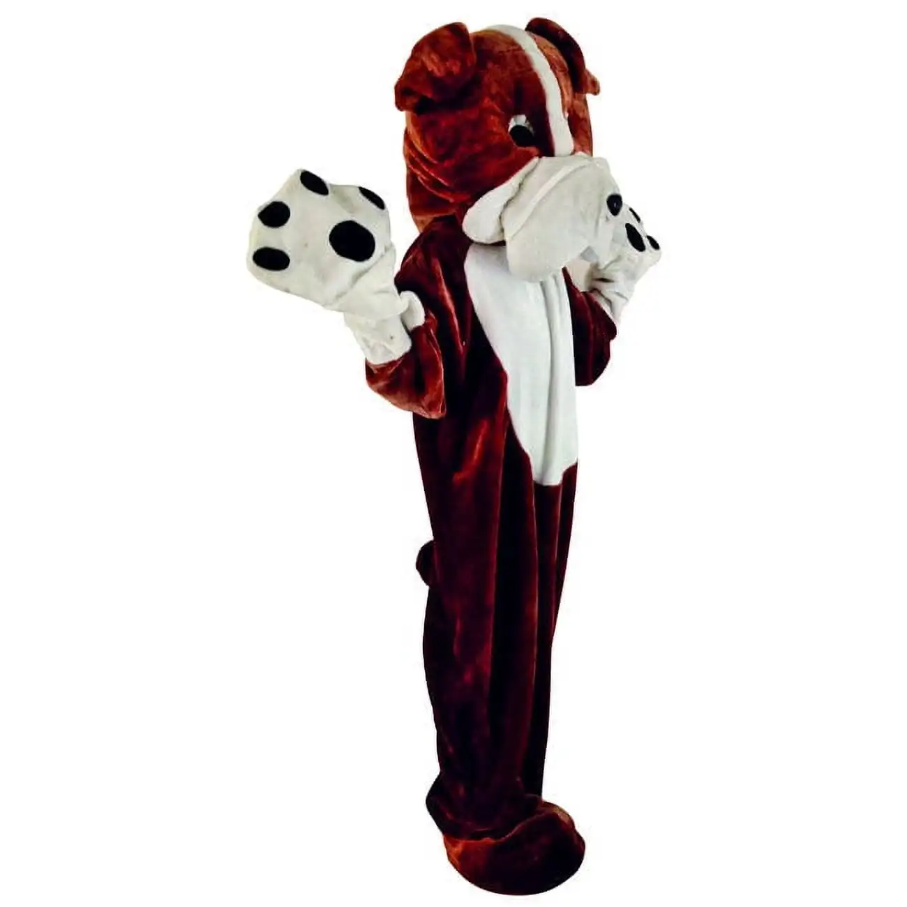 Cosplay Holiday High quality custom made anime plush Bulldog mascot costumes For adult
