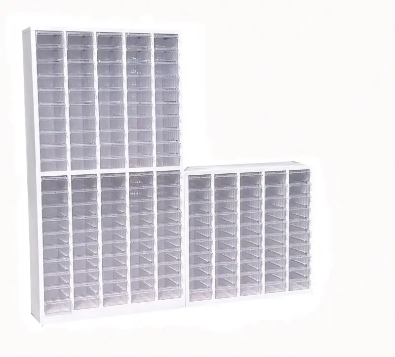 Big OEM  plastic spare parts electronic components organizer workshop 50drawer metal storage cabinet
