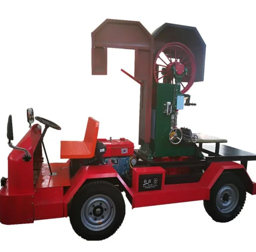 utv vertical band saw diesel portable sawmill