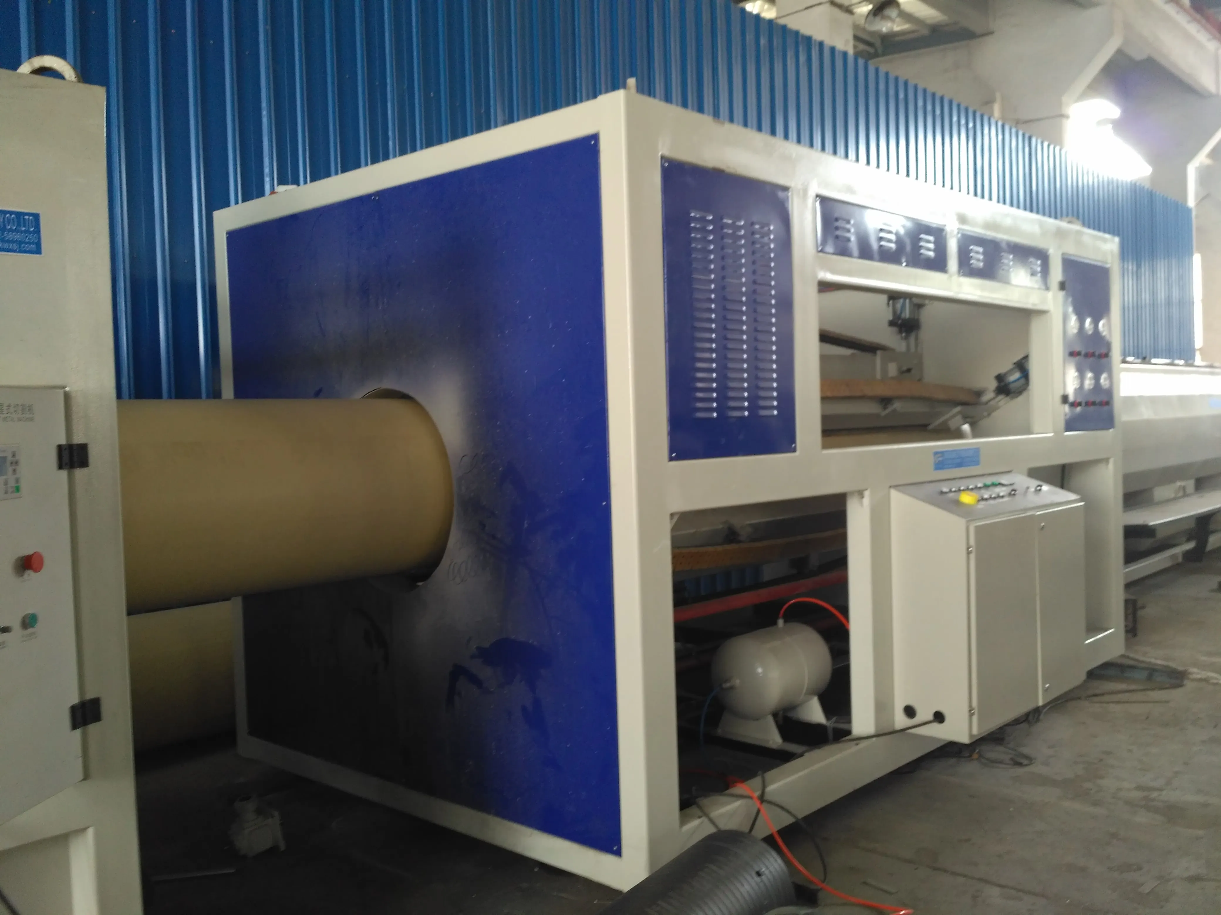 Discharge 20mm-110mm pvc pipes making machine architectural water supply pvc pipe manufacturing machines