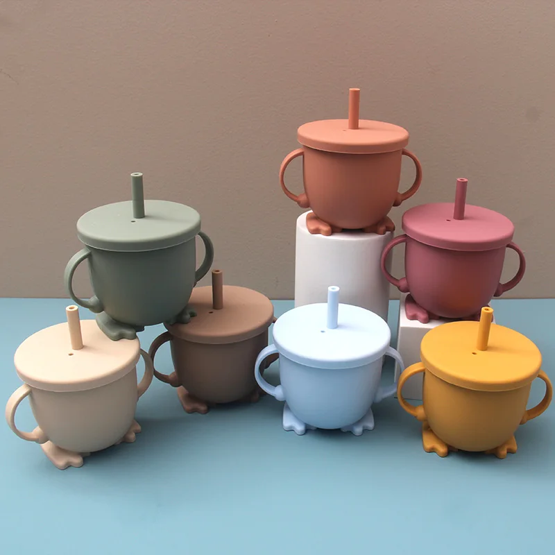 
2021 New Product Food Grade Silicone Cup for Baby Silicone Cup 