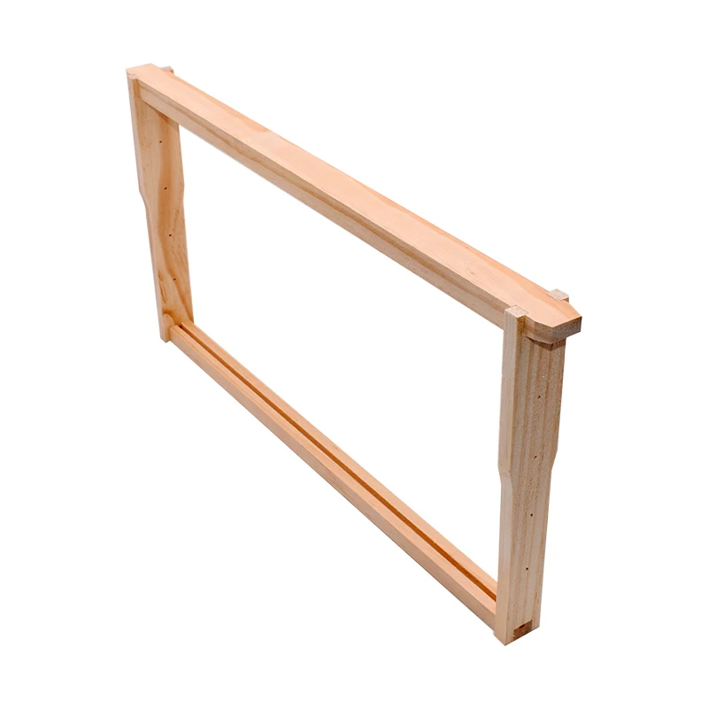 DDP Shipping Apiculture Beekeeping Tools Pine Wood Beehive Frame Deep and Medium Wooden Bee Hive with Space