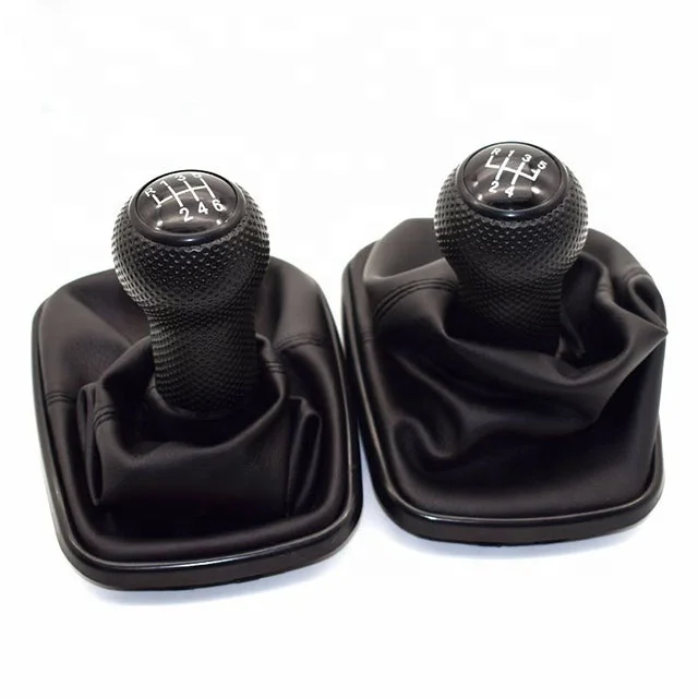 12mm 5 / 6 Speed Car Gear Shift Knob  For Golf 4 Bora Jetta MK4 GTi 5 speed shift dust jacket