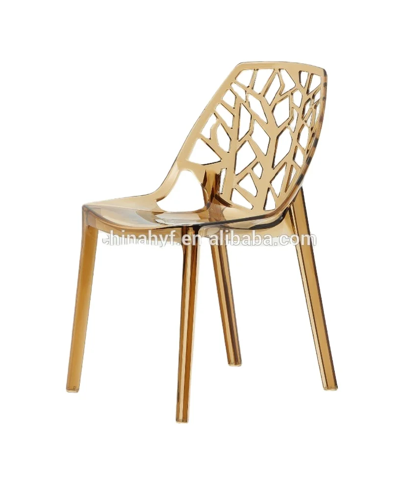 
Modern Design Plastic Crystal Chair Acrylic Chair Outdoor ChairPC-107A 