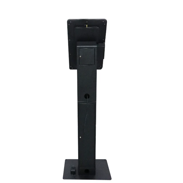 21,5 'напольный стоячий киоск для управления очереди, рекламный киоск, сенсорный киоск для самостоятельного заказа для ресторана, отеля, регистрация в заказе