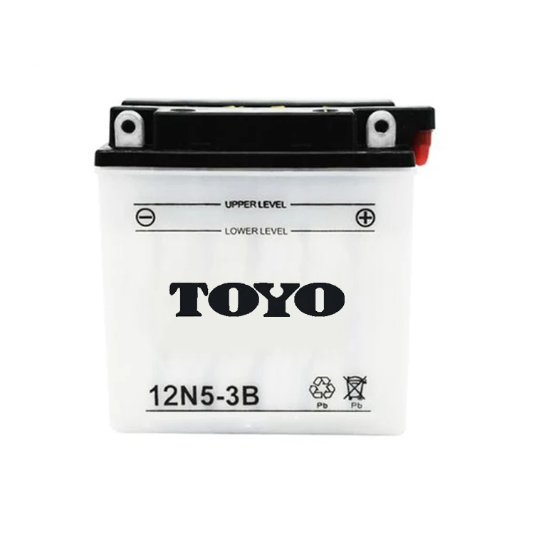 TOYO 12N9  good price energy start dry Maintenance Free Longlife Deep Cycle Sealed SMF Motorcycle AGM Battery