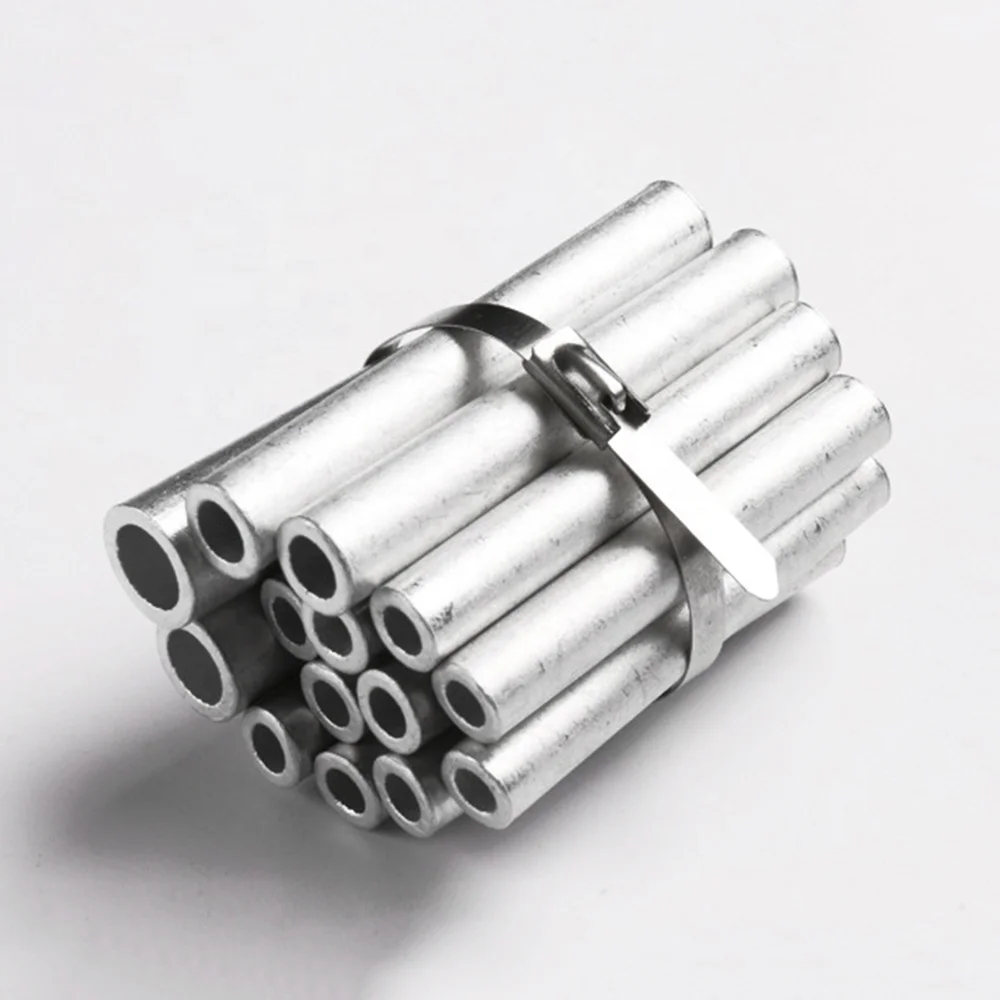 Stainless Steel 304, 316 Cable Wire Ties Metal Zip Tie Wire Strap Bundling Belt Steel Ball Self Locking Type Cable Tie