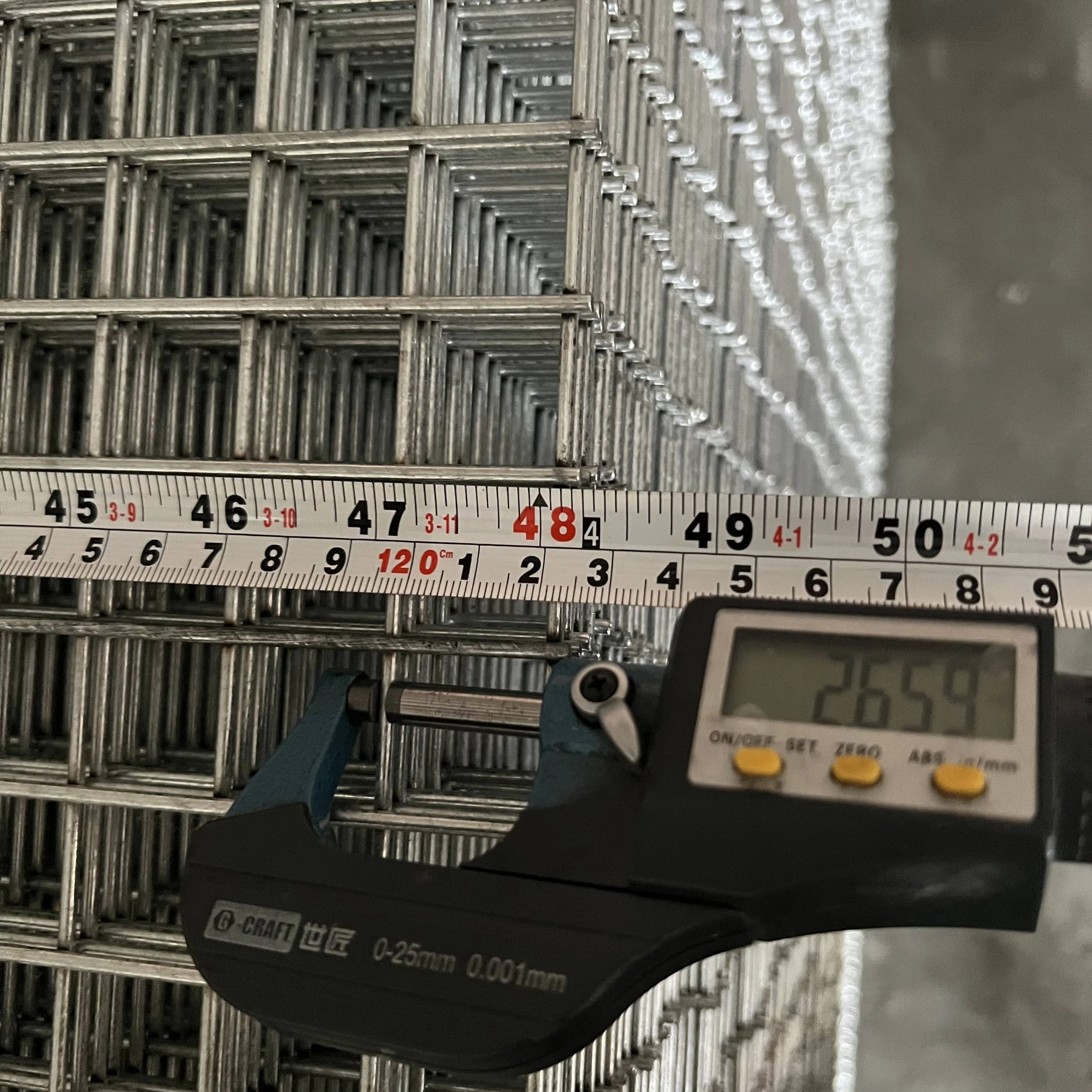 Высокопрочная сварная проволочная сетка из нержавеющей стали горячего цинкования