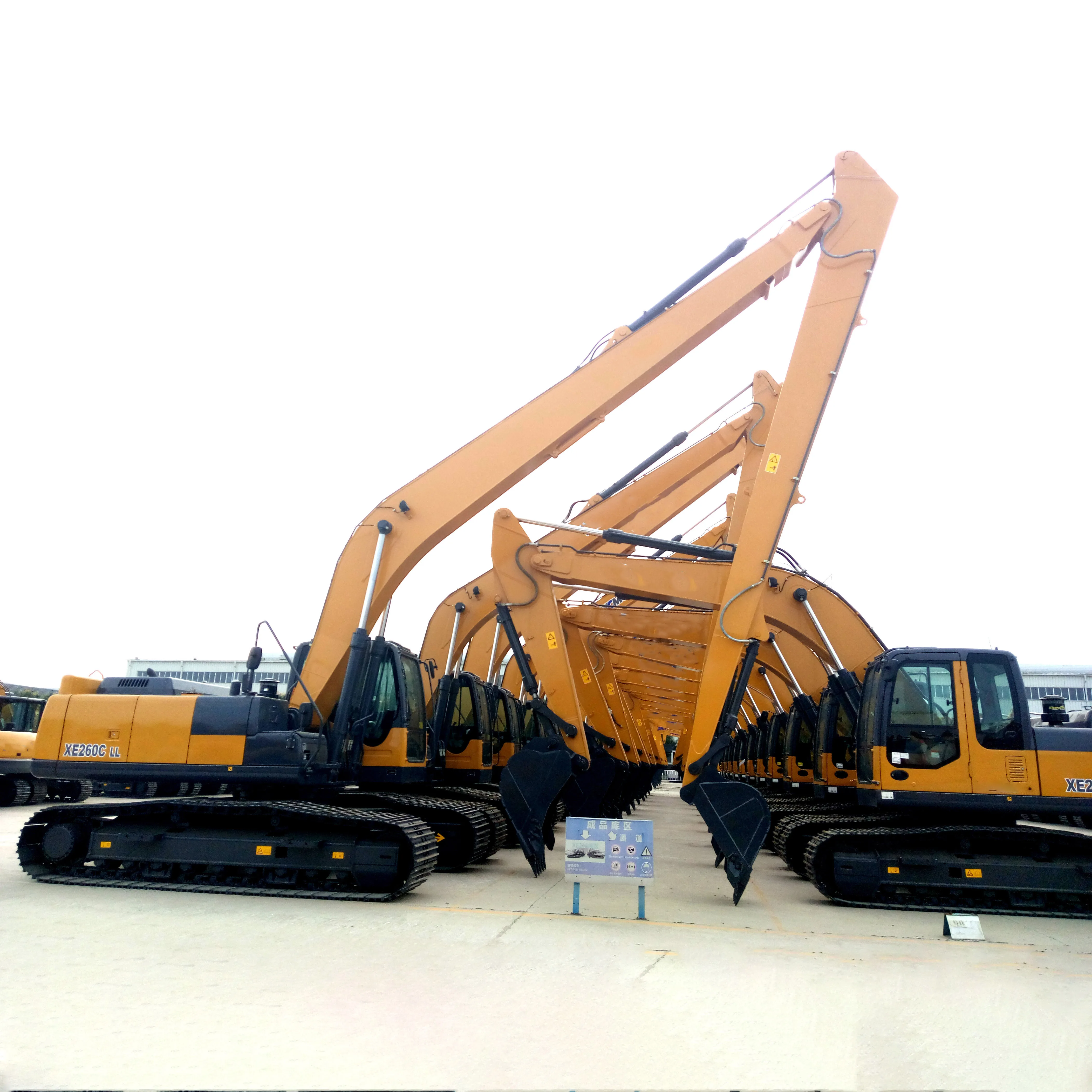 XE260CLL China Brand New 27 Ton Long Reach Boom Hydraulic Crawler Excavator High Quality Komatsu Engine Pump Motor 8 Ton