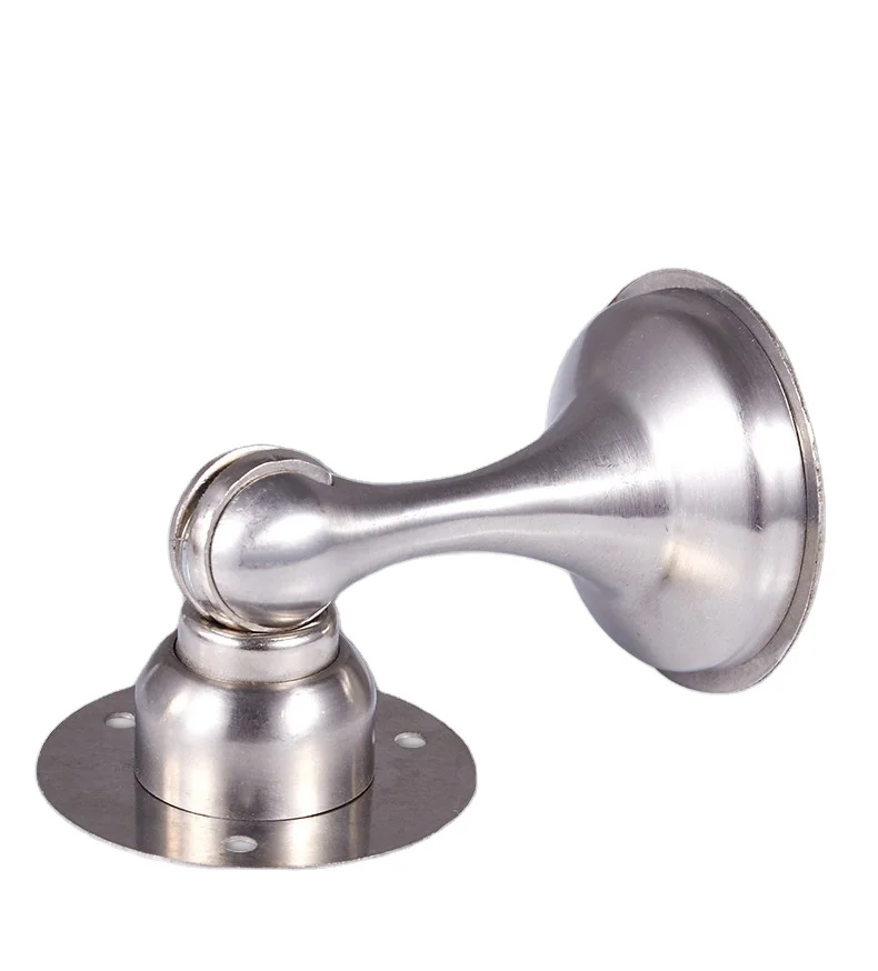 Новинка 2021, магнитная дверная пробка, Двухсторонняя клейкая лента 3 м, без сверления двери из нержавеющей стали