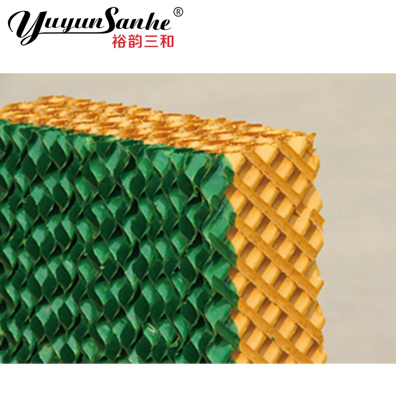 7090/7060/5090  Eco-Friendly Paper Evaporative Cooling Pad for Livestock and Greenhouse Applications