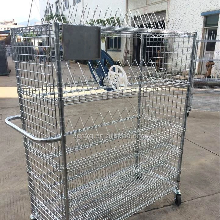 SMT Reel Rack Wholesale Premium Grade Stainless steel ESD for factory metal reel shelving Kitchen Dish Rack