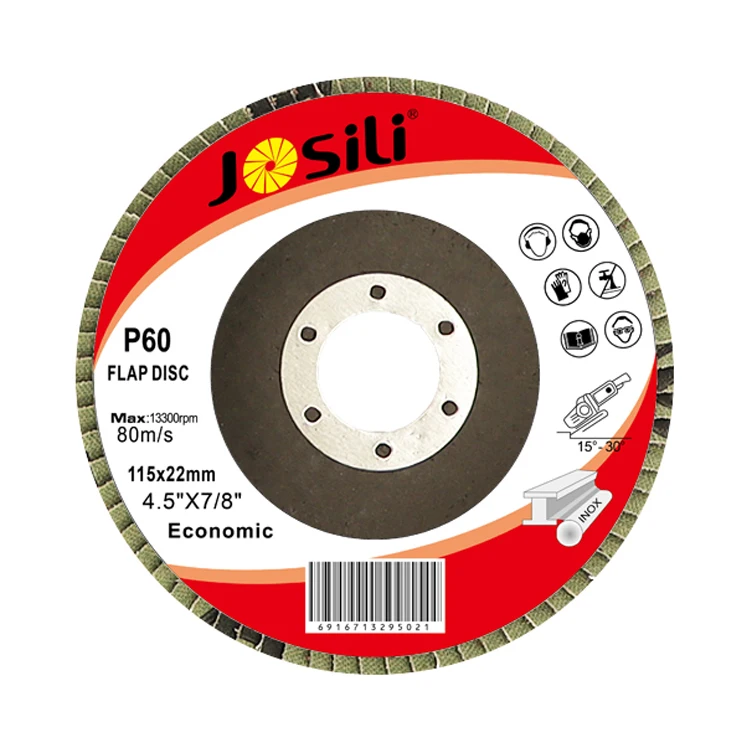 China factory disco de cubo disco de lijas para pulir flap disc 115mm 180mm
