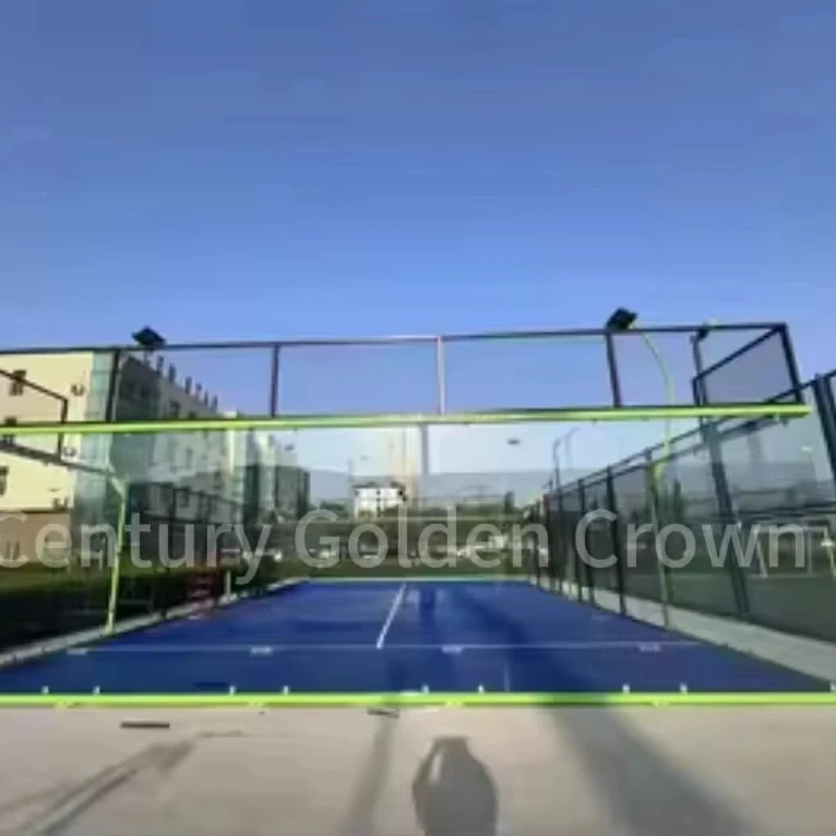 Tennis Sports Outdoor Sports 10x20m Large Field Panoramic Tennis Padel Tennis Court